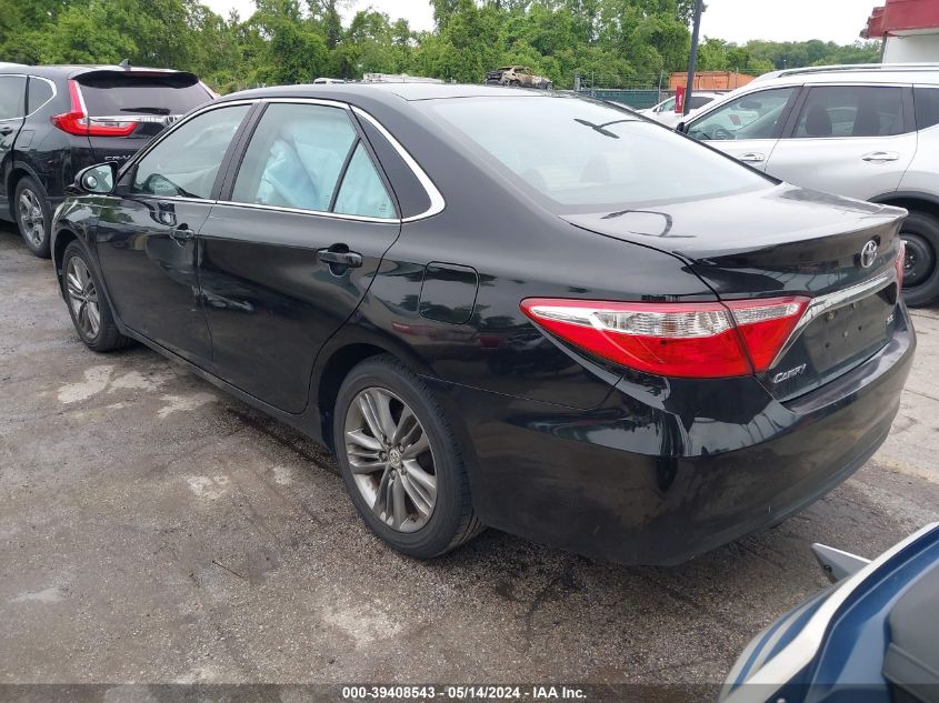 2016 Toyota Camry Se VIN: 4T1BF1FK7GU157755 Lot: 39408543