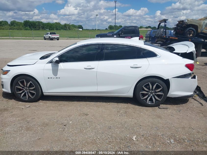 2021 Chevrolet Malibu Fwd Rs VIN: 1G1ZG5ST8MF034304 Lot: 39408547