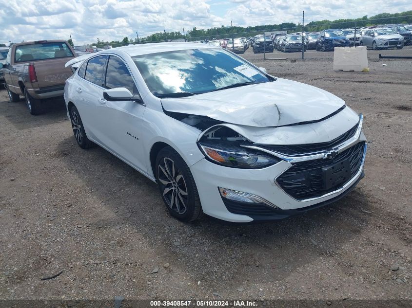 2021 Chevrolet Malibu Fwd Rs VIN: 1G1ZG5ST8MF034304 Lot: 39408547