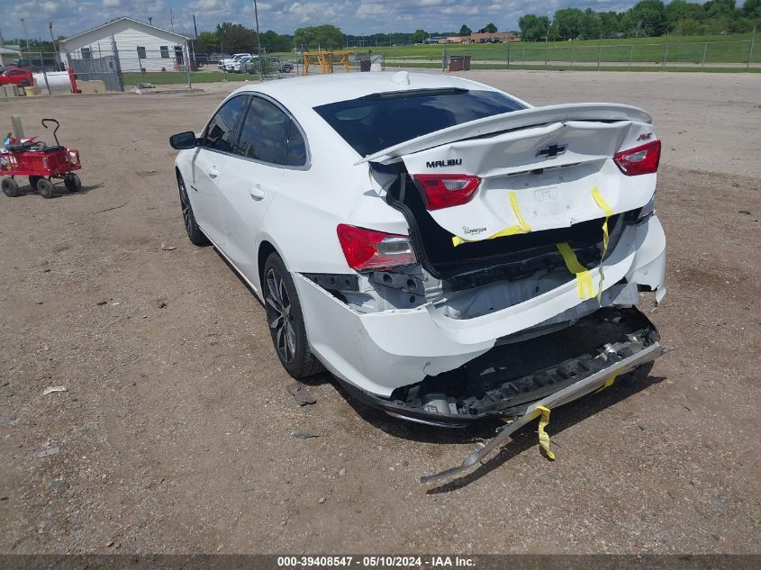 2021 Chevrolet Malibu Fwd Rs VIN: 1G1ZG5ST8MF034304 Lot: 39408547