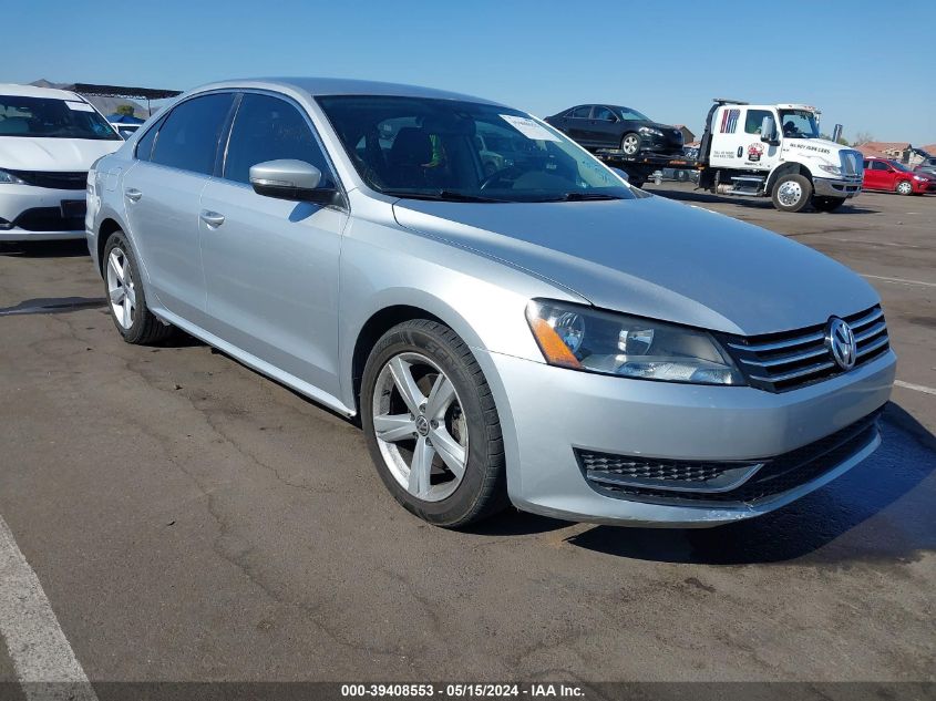 2014 Volkswagen Passat Se VIN: 1VWBP7A32EC008447 Lot: 39408553