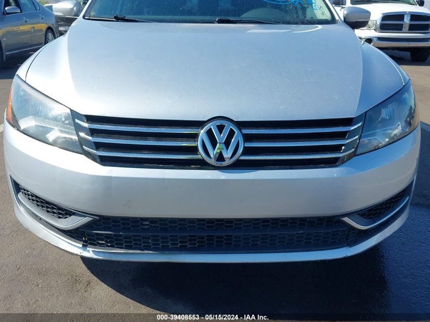 2014 Volkswagen Passat Se VIN: 1VWBP7A32EC008447 Lot: 39408553