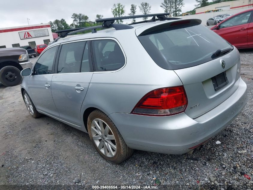 2011 Volkswagen Jetta Sportwagen 2.0L Tdi VIN: 3VWPL7AJ1BM711452 Lot: 39408554