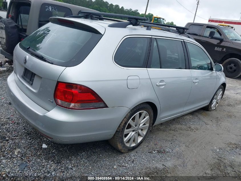 2011 Volkswagen Jetta Sportwagen 2.0L Tdi VIN: 3VWPL7AJ1BM711452 Lot: 39408554