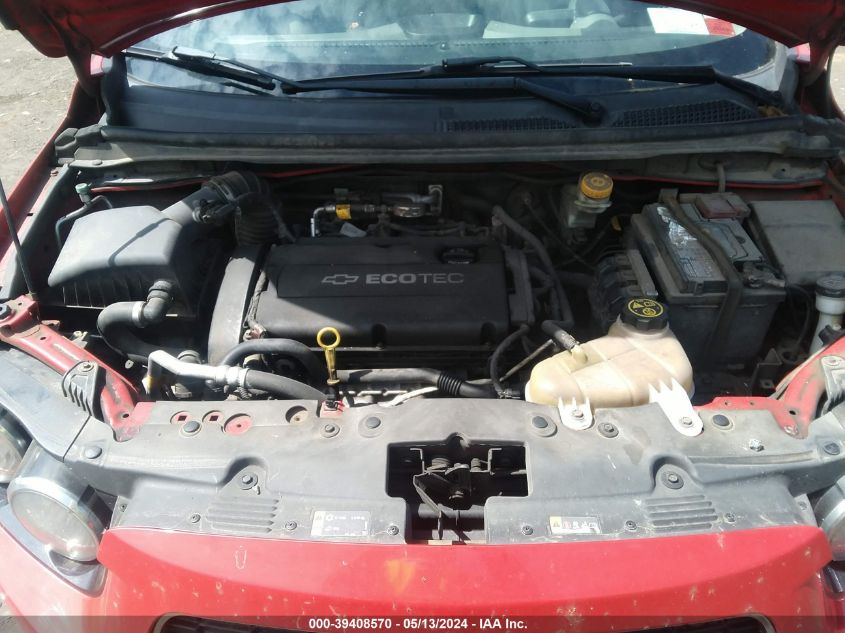 2013 Chevrolet Sonic Ls Auto VIN: 1G1JA5SGXD4178899 Lot: 39408570