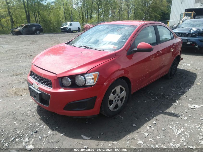 2013 Chevrolet Sonic Ls Auto VIN: 1G1JA5SGXD4178899 Lot: 39408570