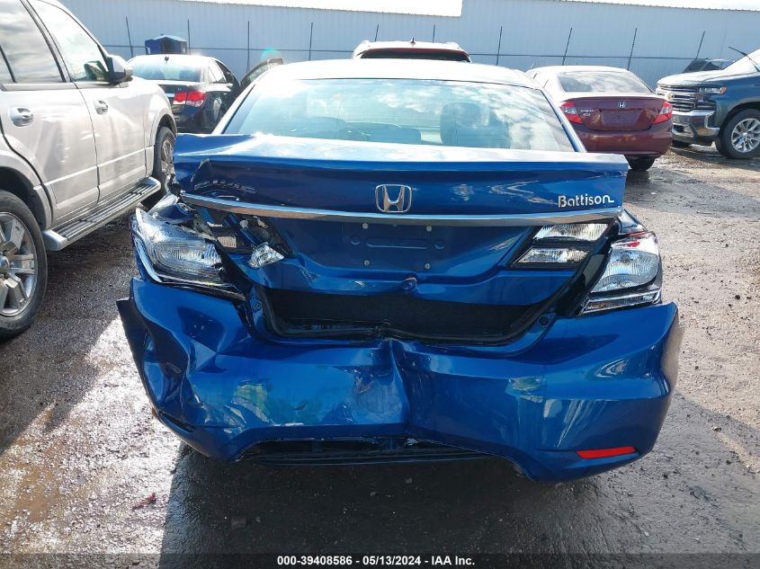 2014 Honda Civic Lx VIN: 19XFB2F59EE040188 Lot: 39408586