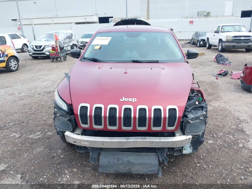 2015 Jeep Cherokee Sport VIN: 1C4PJLAB0FW731322 Lot: 39408594