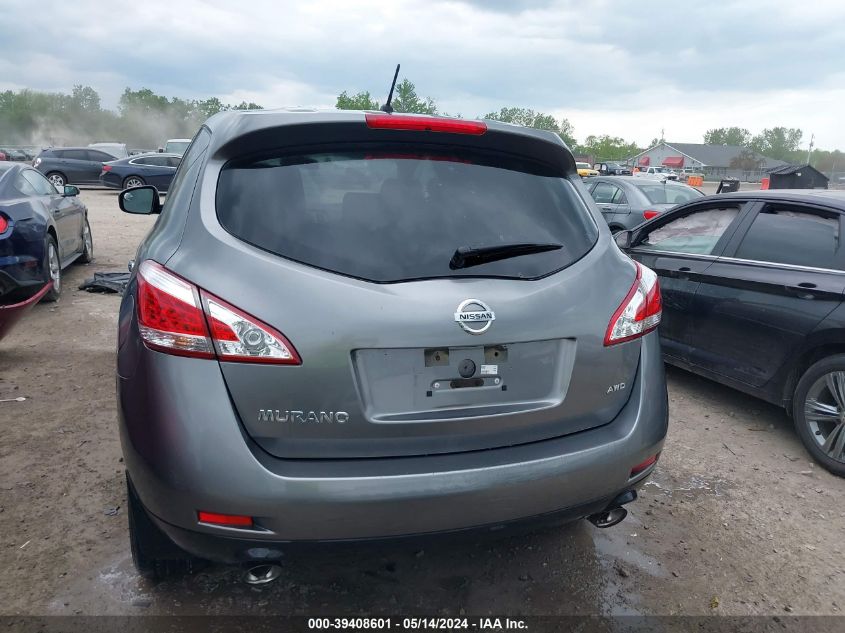 2014 Nissan Murano Le/S/Sl/Sv VIN: JN8AZ1MW5EW510710 Lot: 39408601
