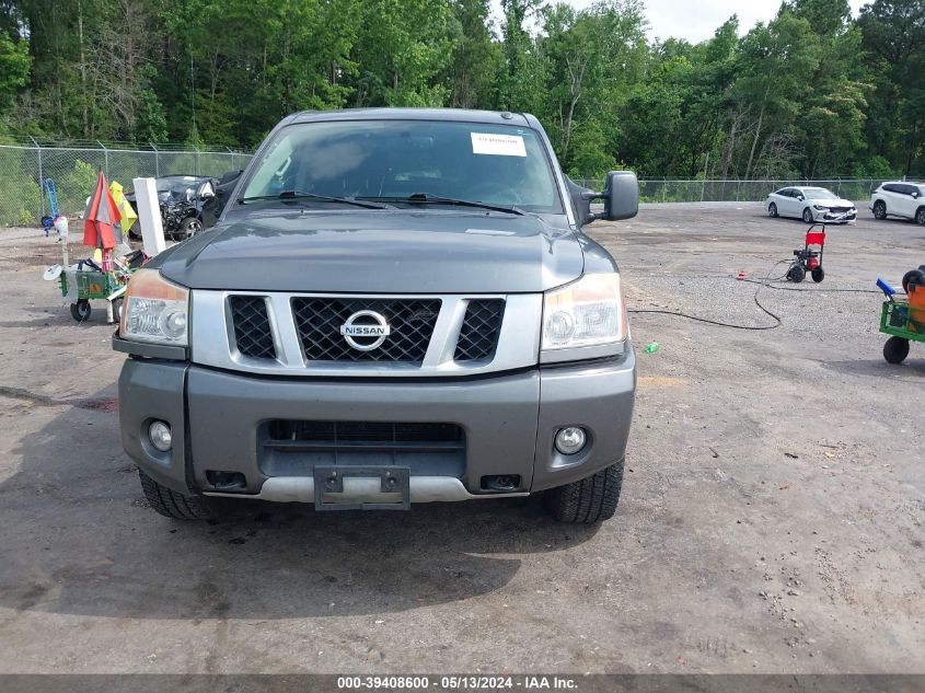 2015 Nissan Titan Pro-4X VIN: 1N6BA0EC3FN510537 Lot: 39408600