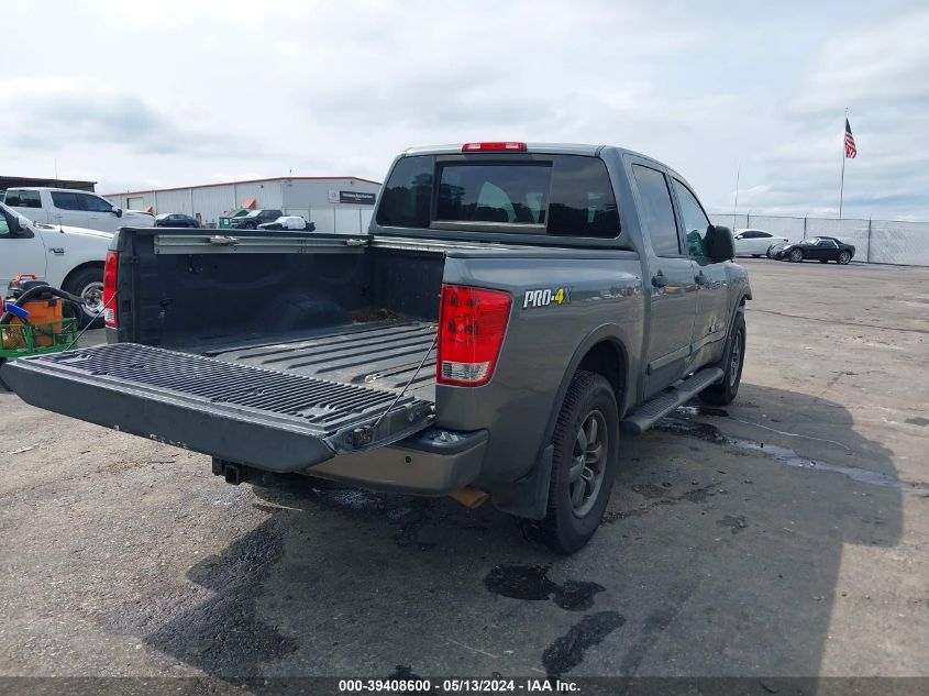 2015 Nissan Titan Pro-4X VIN: 1N6BA0EC3FN510537 Lot: 39408600