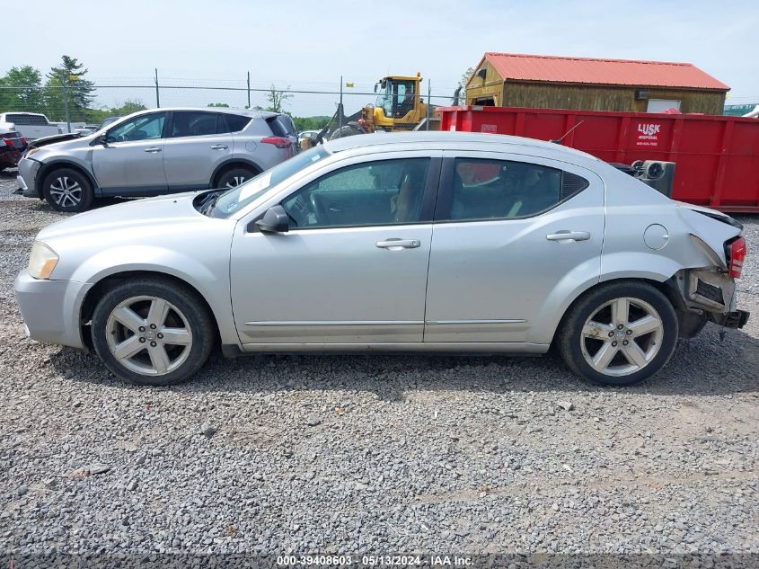 2008 Dodge Avenger Sxt VIN: 1B3LC56R68N612274 Lot: 39408603