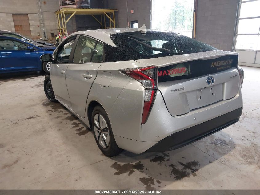 2018 Toyota Prius Two VIN: JTDKBRFUXJ3077573 Lot: 39408607