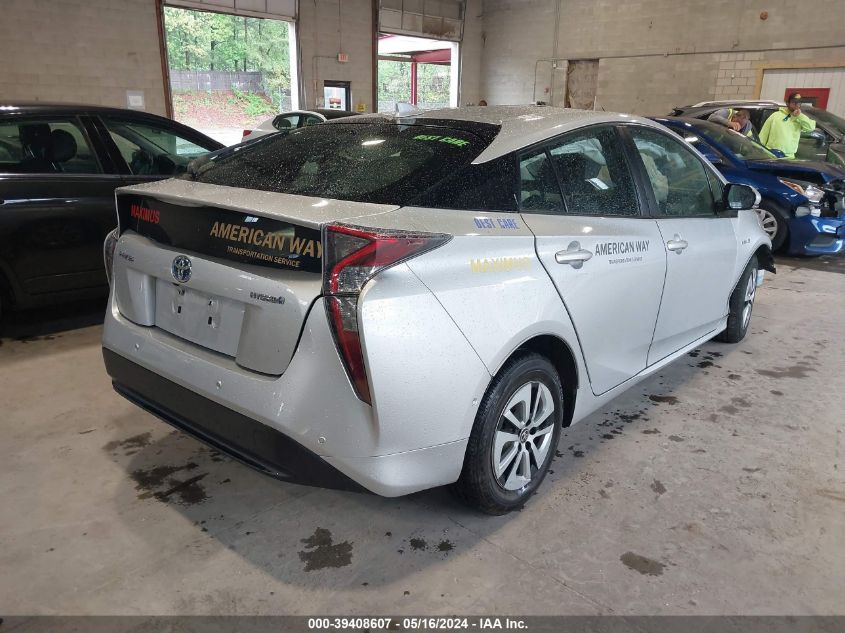 2018 Toyota Prius Two VIN: JTDKBRFUXJ3077573 Lot: 39408607