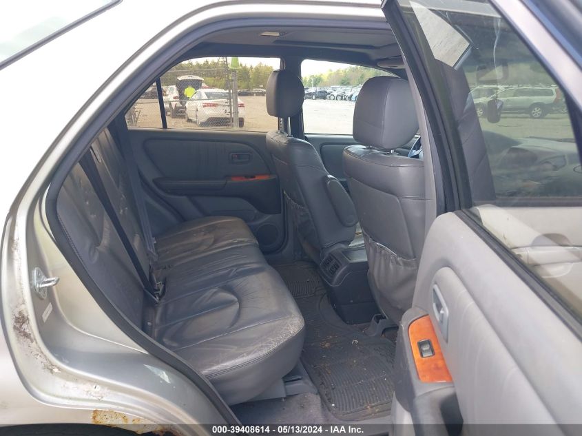 2000 Lexus Rx 300 VIN: JT6HF10U5Y0121376 Lot: 39408614