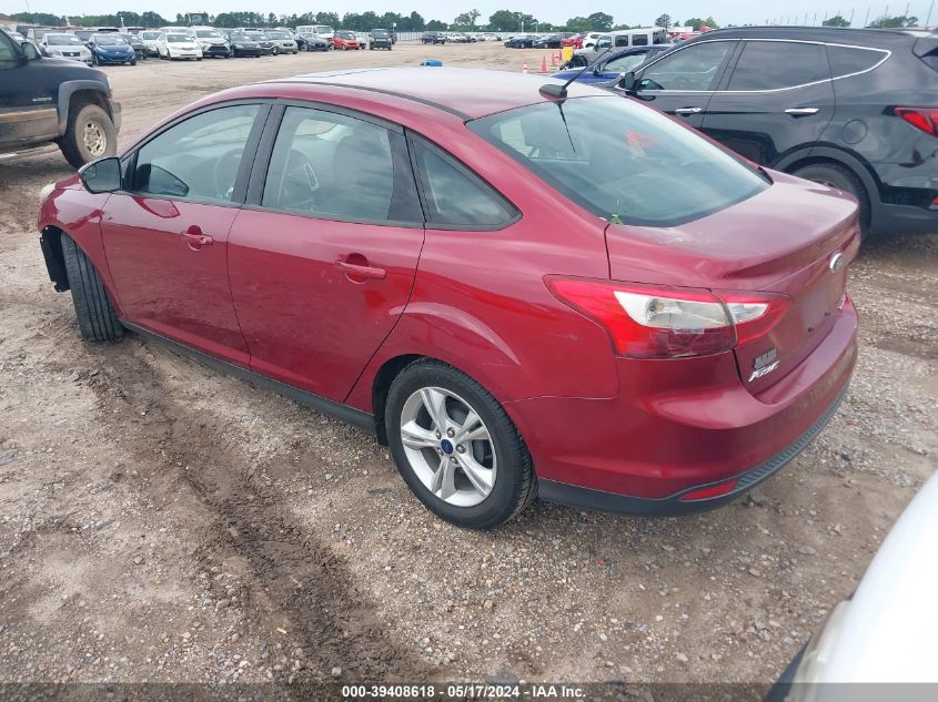 2014 Ford Focus Se VIN: 1FADP3F22EL402881 Lot: 39408618