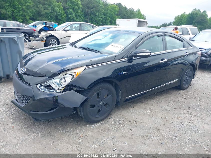 2012 Hyundai Sonata Hybrid VIN: KMHEC4A45CA059173 Lot: 39408622