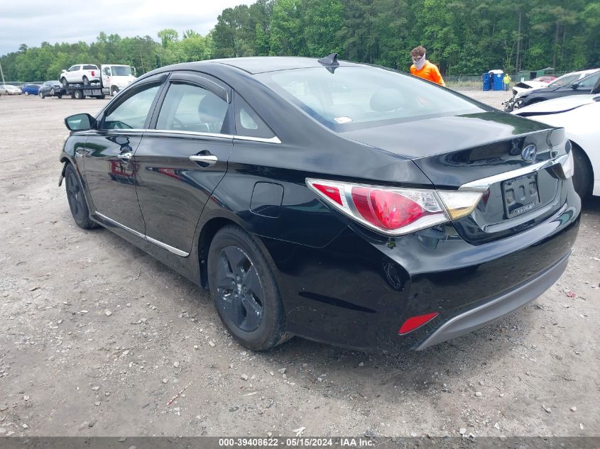 2012 Hyundai Sonata Hybrid VIN: KMHEC4A45CA059173 Lot: 39408622