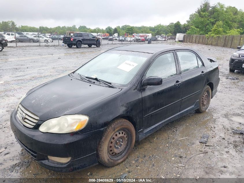 2003 Toyota Corolla S VIN: 1NXBR32EX3Z126545 Lot: 39408629