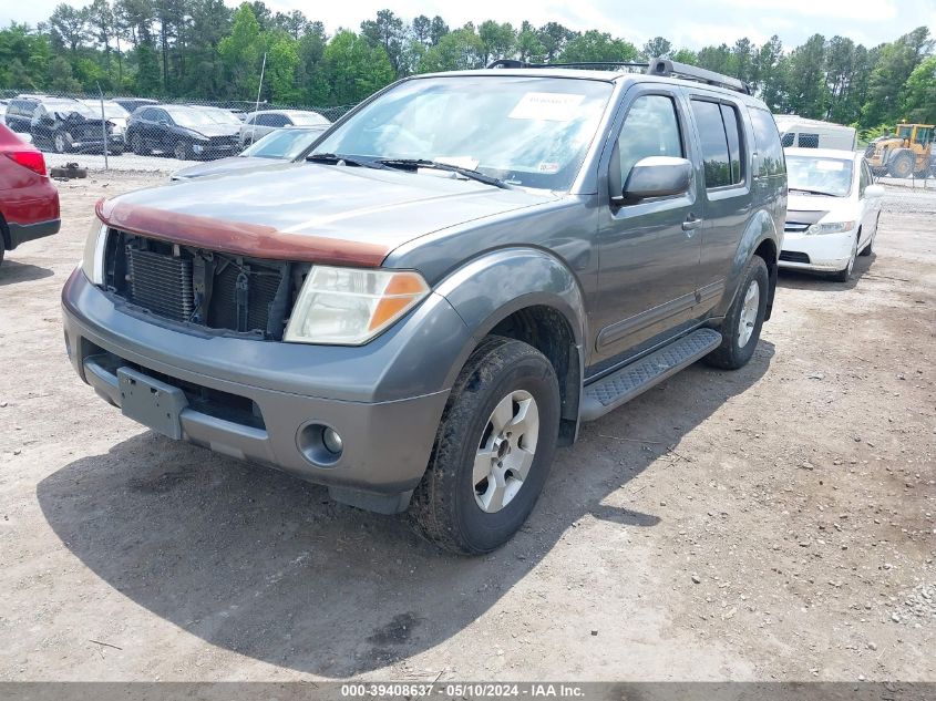 2006 Nissan Pathfinder Se VIN: 5N1AR18W76C619853 Lot: 39408637