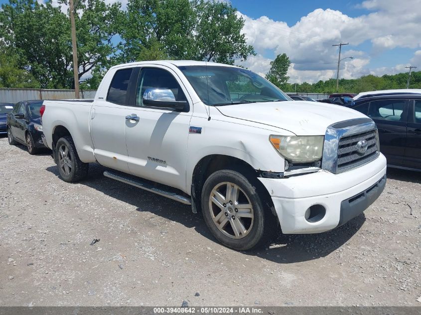 2007 Toyota Tundra Limited 5.7L V8 VIN: 5TBBV58127S452732 Lot: 39408642