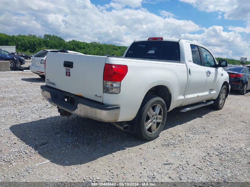 2007 Toyota Tundra Limited 5.7L V8 VIN: 5TBBV58127S452732 Lot: 39408642