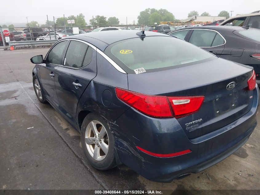 2015 Kia Optima Lx VIN: 5XXGM4A7XFG483963 Lot: 39408644