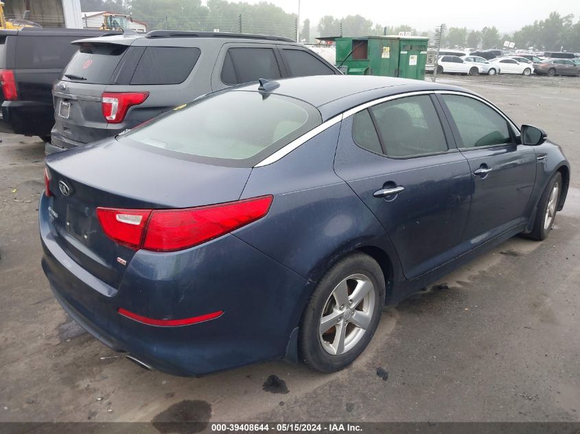 2015 Kia Optima Lx VIN: 5XXGM4A7XFG483963 Lot: 39408644