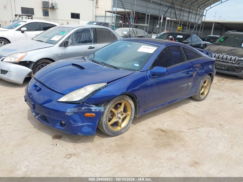 2002 Toyota Celica Gt VIN: JTDDR32T220129845 Lot: 39408653