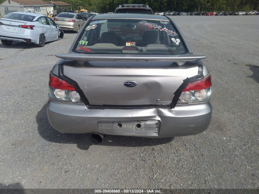 2006 Subaru Impreza 2.5I VIN: JF1GD67656H514894 Lot: 39408660