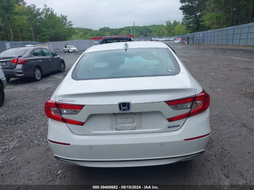 2022 Honda Accord Hybrid Ex-L VIN: 1HGCV3F59NA007728 Lot: 39408662