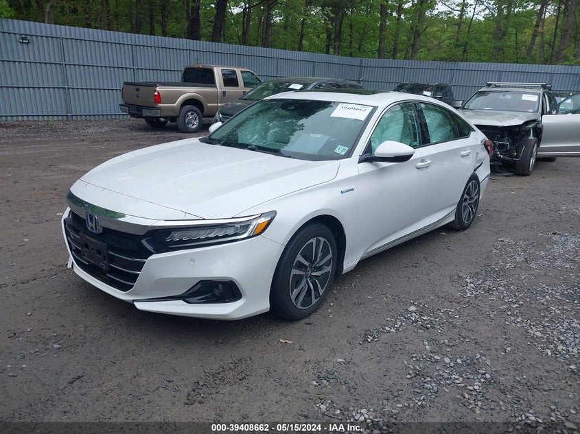 VIN 1HGCV3F59NA007728 2022 HONDA ACCORD HYBRID EX-L