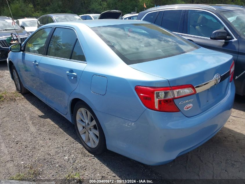 2013 Toyota Camry Xle VIN: 4T4BF1FK7DR324732 Lot: 39408672