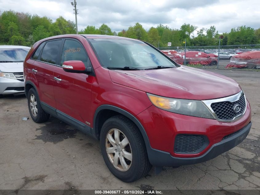 2011 Kia Sorento Lx VIN: 5XYKTCA1XBG017331 Lot: 39408677