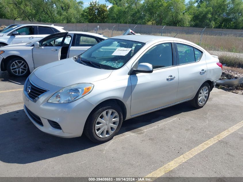 2014 Nissan Versa 1.6 Sv VIN: 3N1CN7APXEL824572 Lot: 39408683