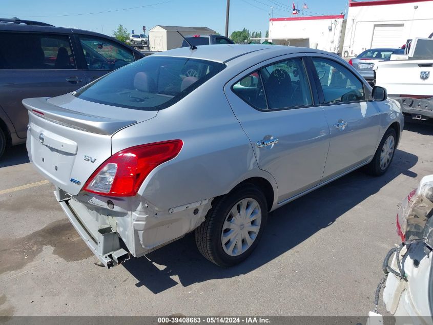 2014 Nissan Versa 1.6 Sv VIN: 3N1CN7APXEL824572 Lot: 39408683