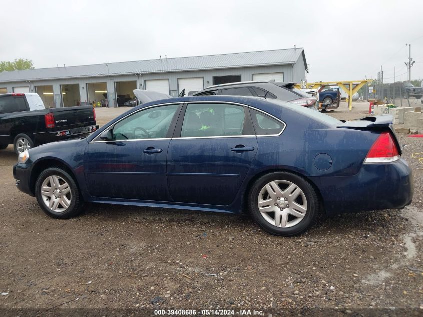 2012 Chevrolet Impala Lt VIN: 2G1WG5E35C1293773 Lot: 39408686