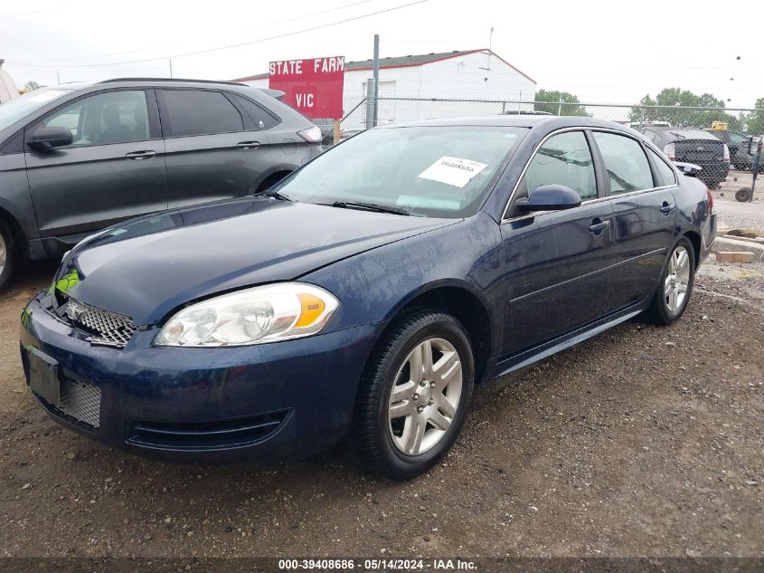 2012 Chevrolet Impala Lt VIN: 2G1WG5E35C1293773 Lot: 39408686