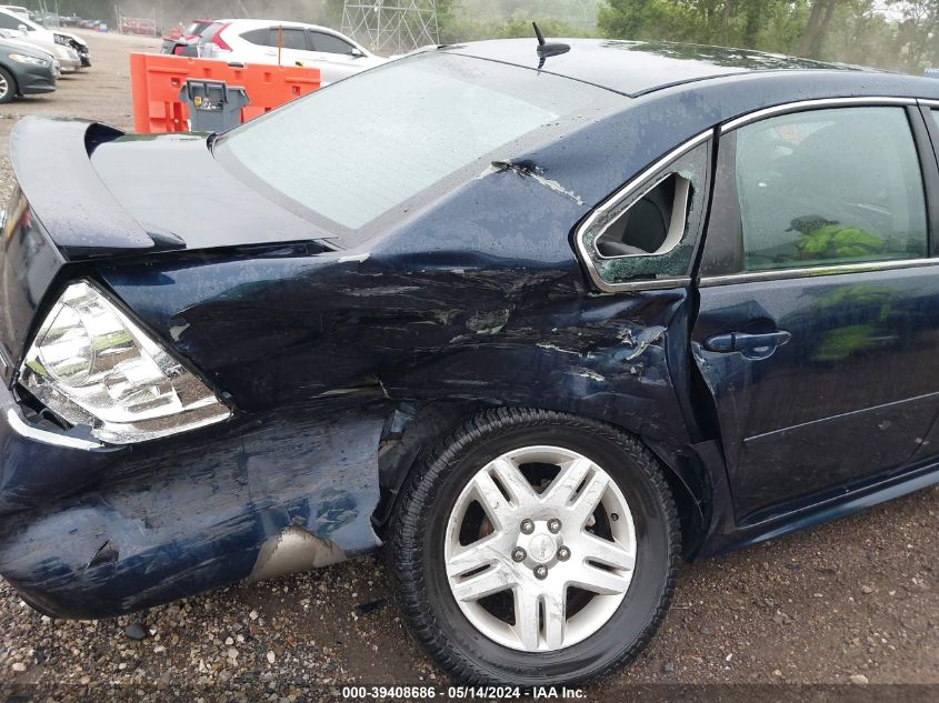 2012 Chevrolet Impala Lt VIN: 2G1WG5E35C1293773 Lot: 39408686