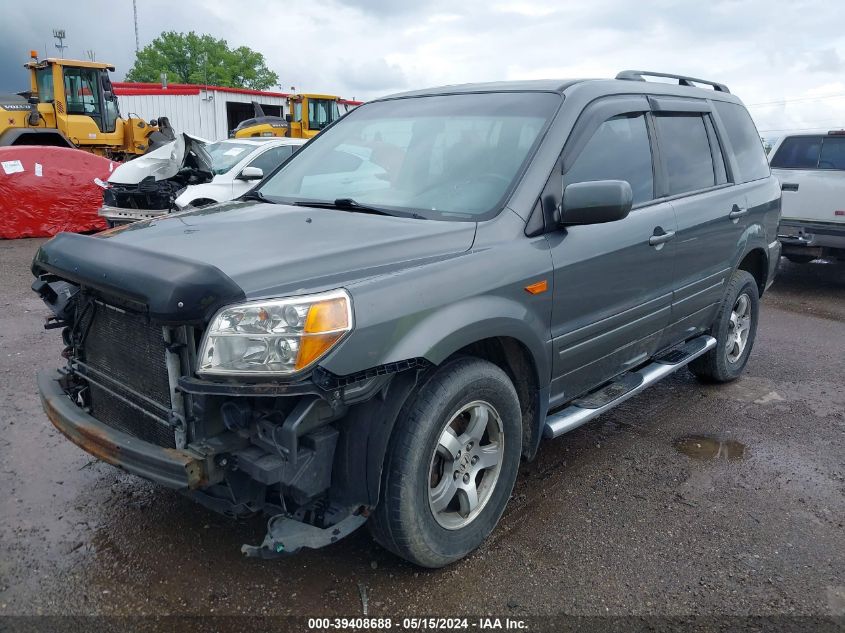 2008 Honda Pilot Se VIN: 5FNYF183X8B042064 Lot: 39408688