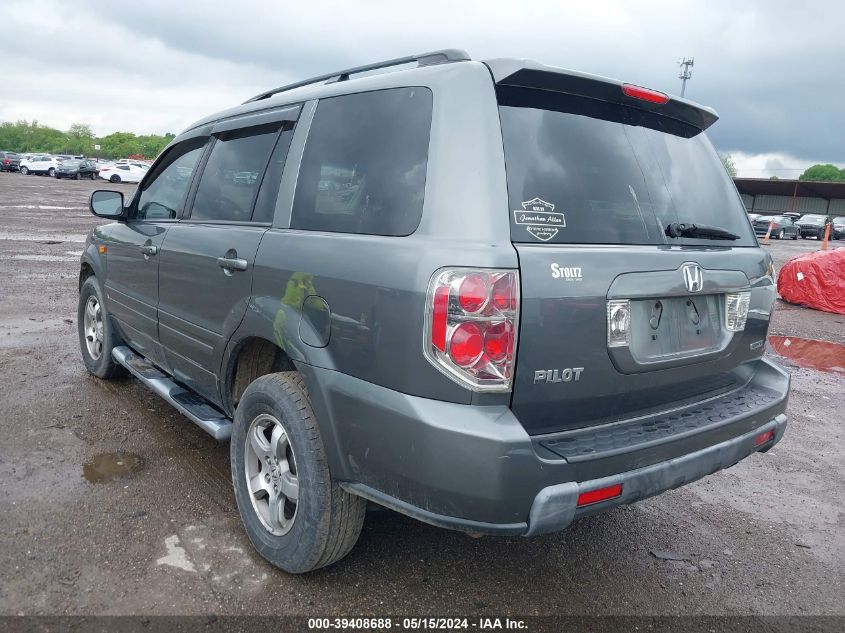 2008 Honda Pilot Se VIN: 5FNYF183X8B042064 Lot: 39408688