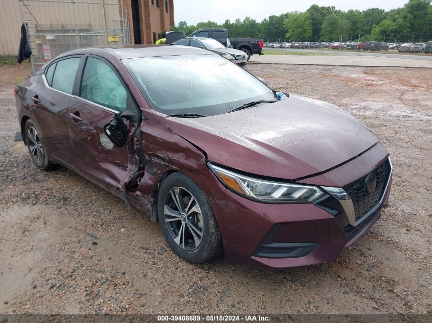 2021 NISSAN SENTRA SV XTRONIC CVT - 3N1AB8CV0MY268226