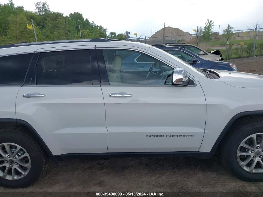 2014 Jeep Grand Cherokee Limited VIN: 1C4RJFBG4EC173172 Lot: 39408699