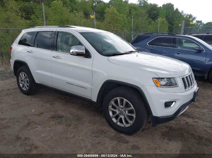 2014 Jeep Grand Cherokee Limited VIN: 1C4RJFBG4EC173172 Lot: 39408699