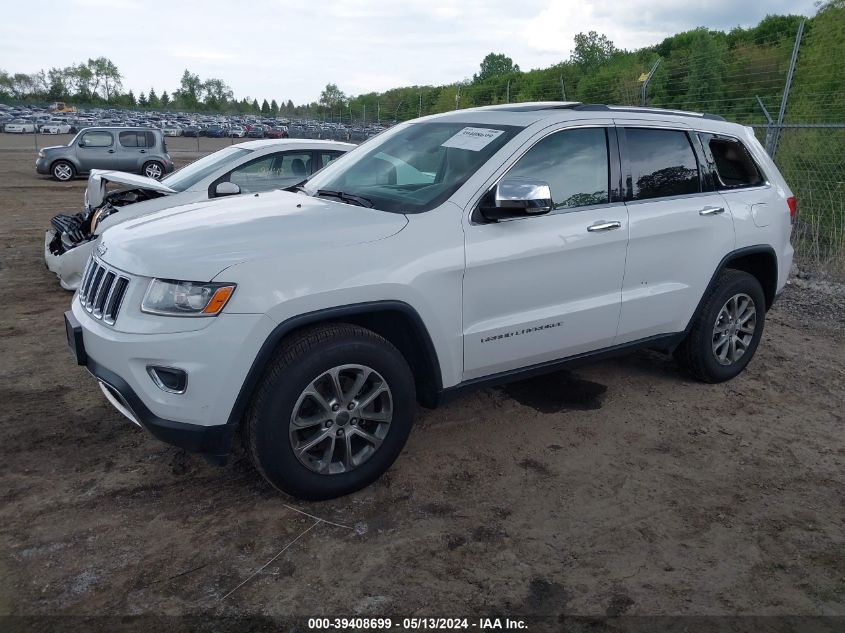 2014 Jeep Grand Cherokee Limited VIN: 1C4RJFBG4EC173172 Lot: 39408699