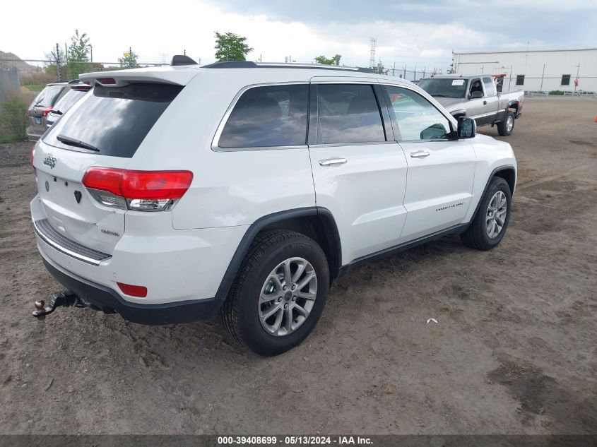 2014 Jeep Grand Cherokee Limited VIN: 1C4RJFBG4EC173172 Lot: 39408699