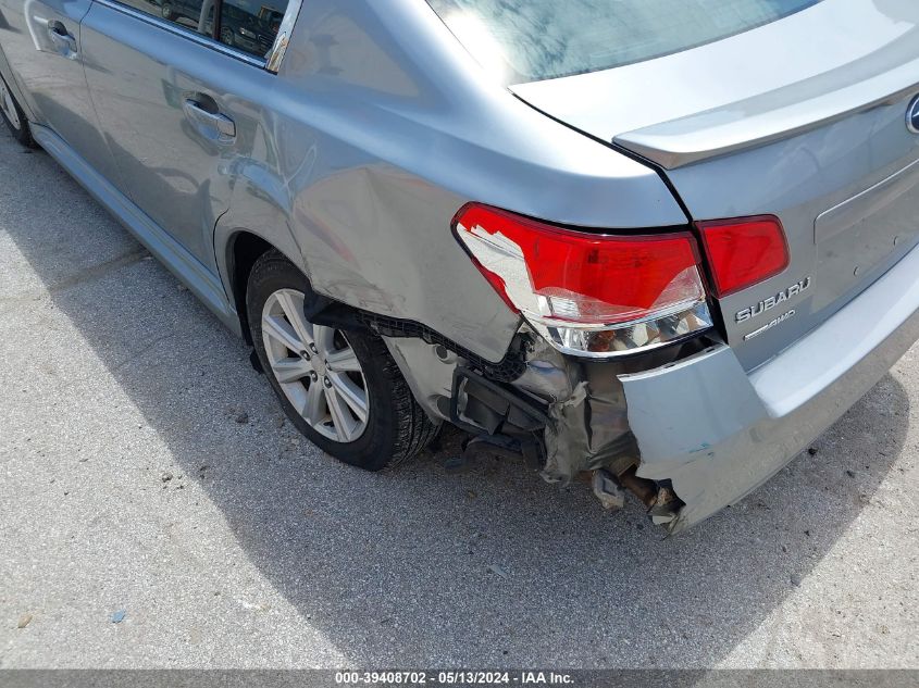 2011 Subaru Legacy 2.5I Premium VIN: 4S3BMCC66B3262718 Lot: 39408702