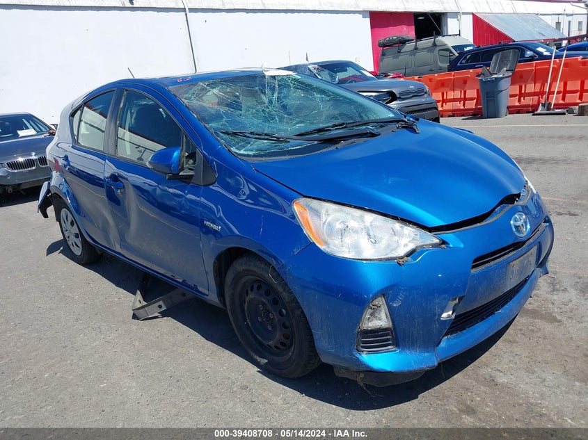 2012 Toyota Prius C Two VIN: JTDKDTB39C1526812 Lot: 39408708