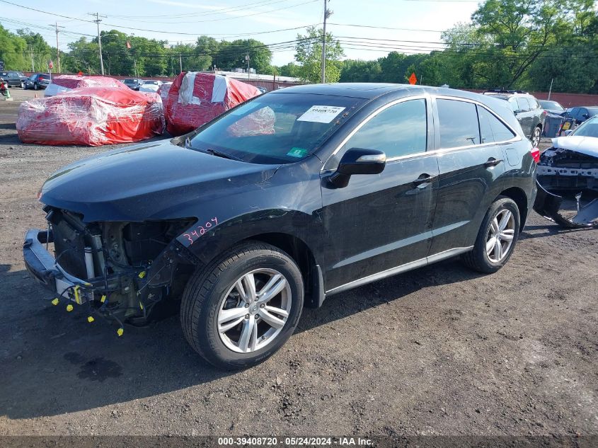 2014 Acura Rdx VIN: 5J8TB4H55EL012537 Lot: 39408720