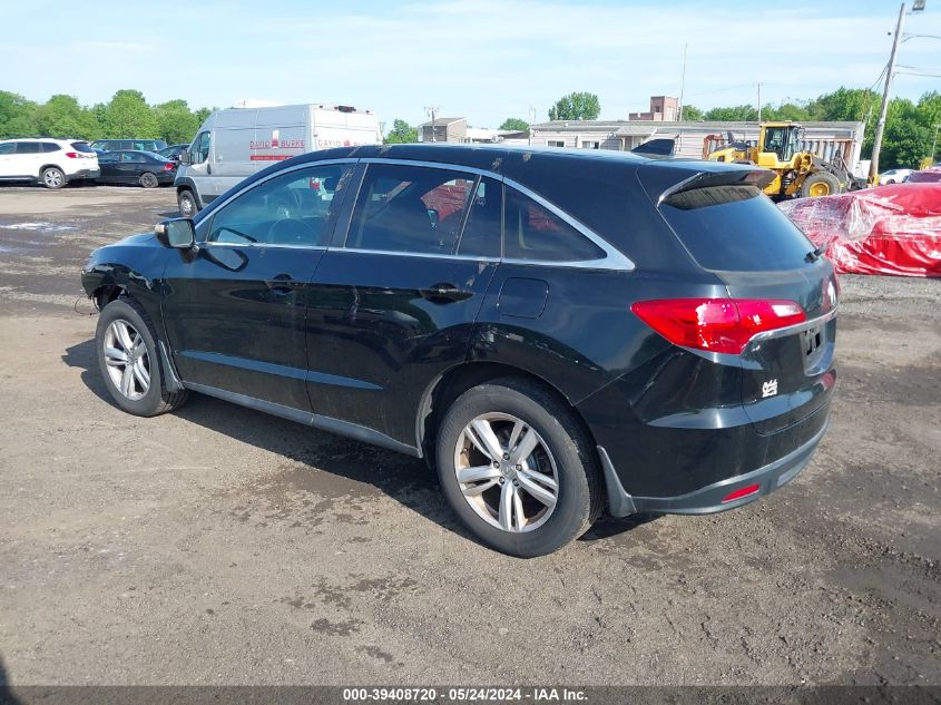 2014 Acura Rdx VIN: 5J8TB4H55EL012537 Lot: 39408720